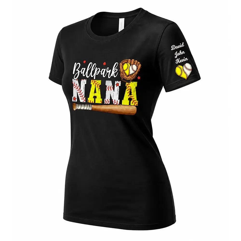 Custom Nana Softball Baseball Shirt - Personalized Gift for Grandma Duconspace