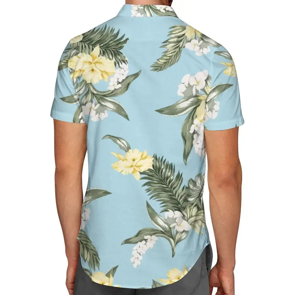 Custom Pet Photo Hawaiian Aloha Shirt – Personalized Gift for Pet Lovers - Duconspace