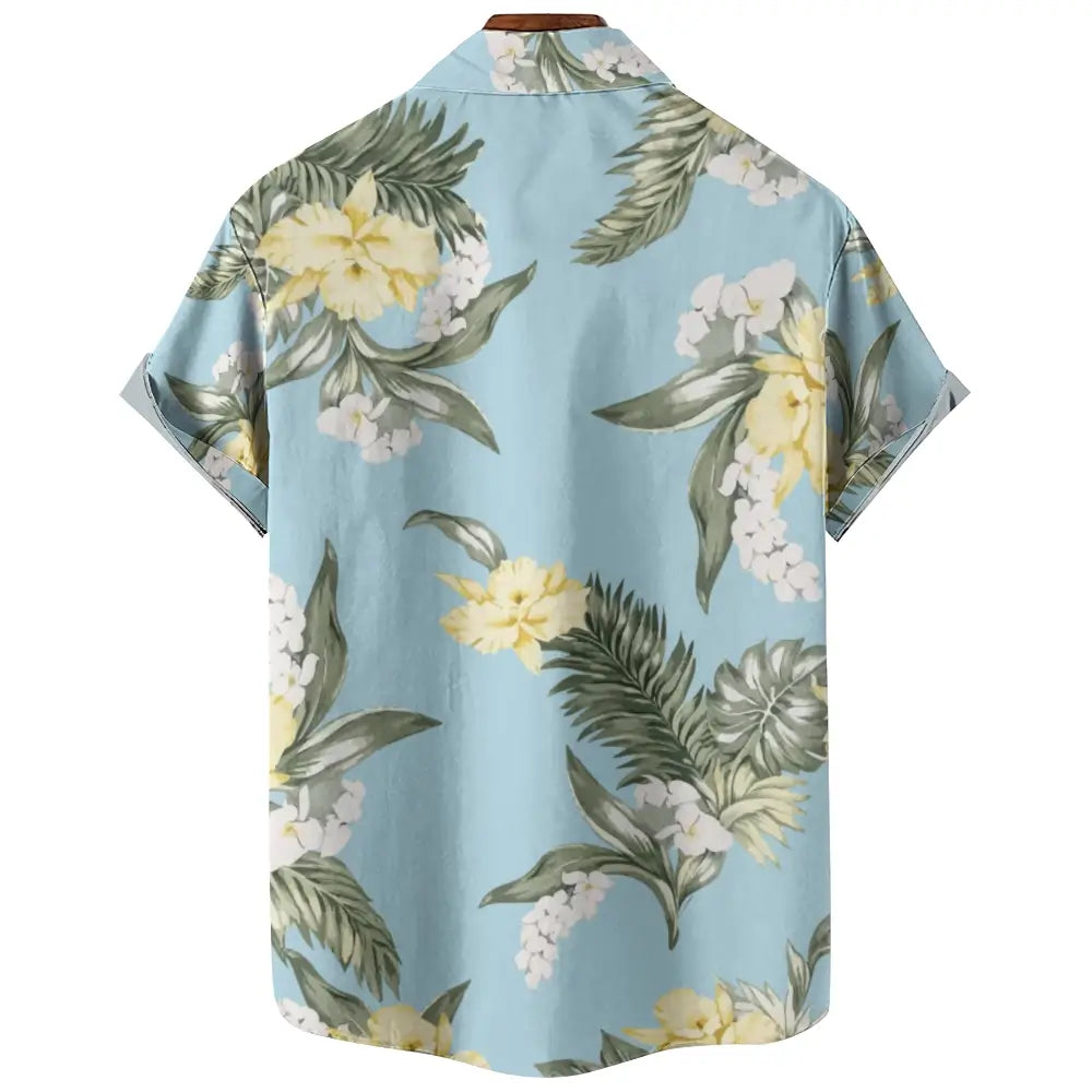 Custom Pet Photo Hawaiian Aloha Shirt – Personalized Gift for Pet Lovers