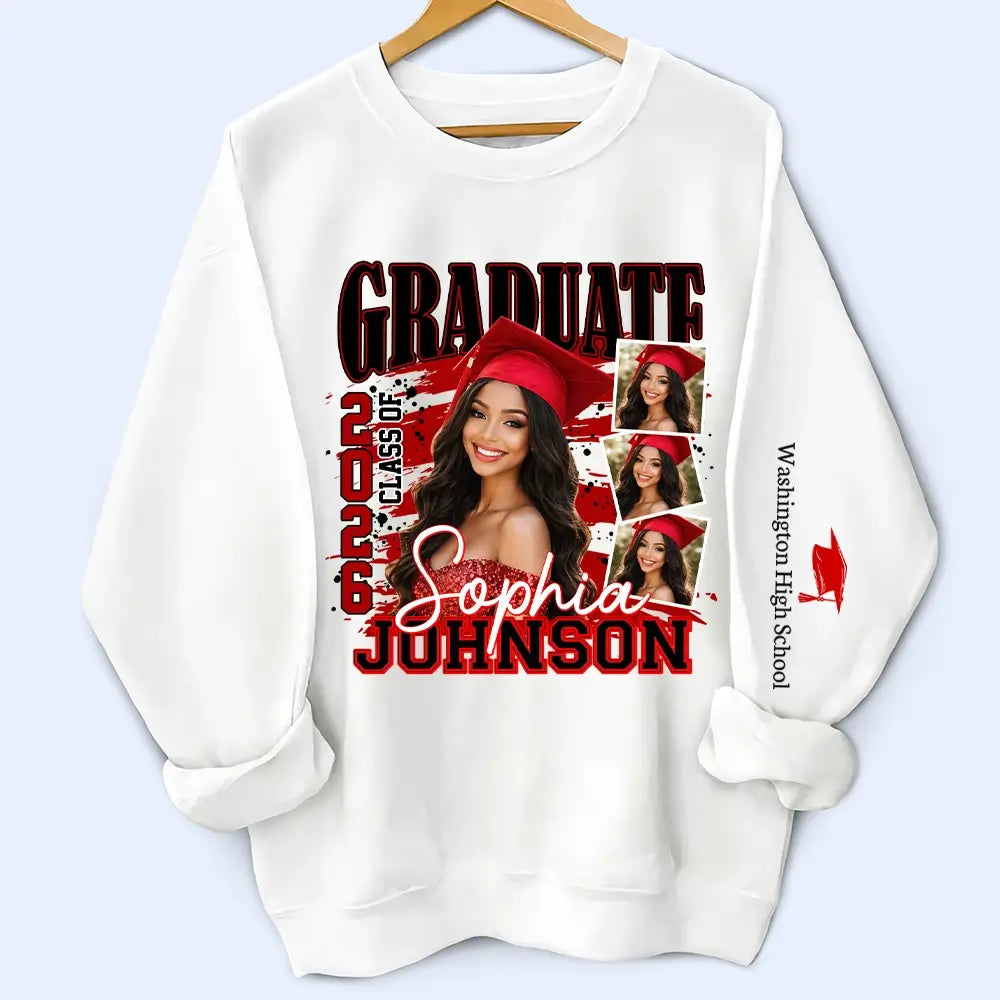 Custom Photo Class of 2026 - Personalized Graduate Gift Shirt Duconspace