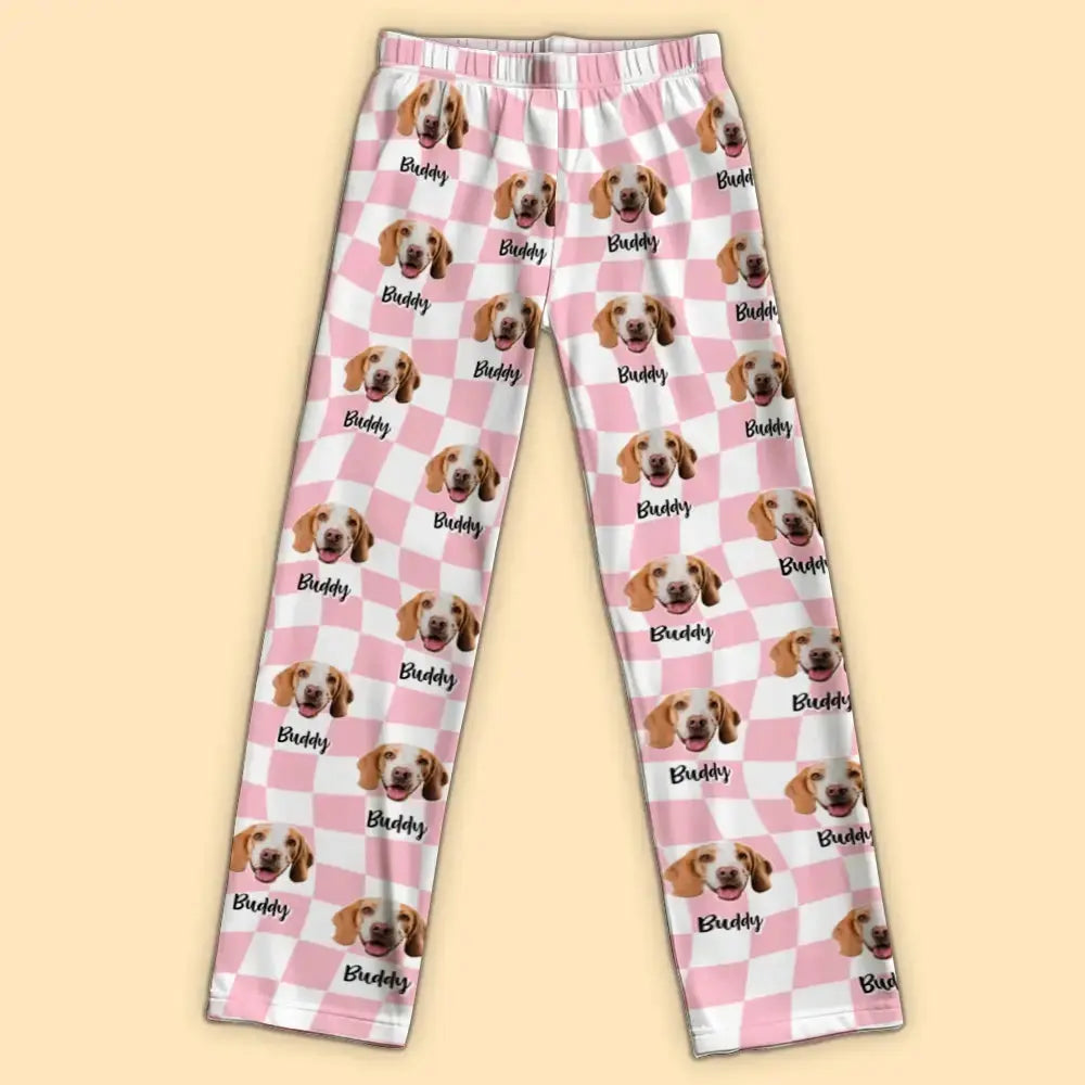 Custom Photo Pajama Pants - Personalized Gift for Pet Owners Duconspace
