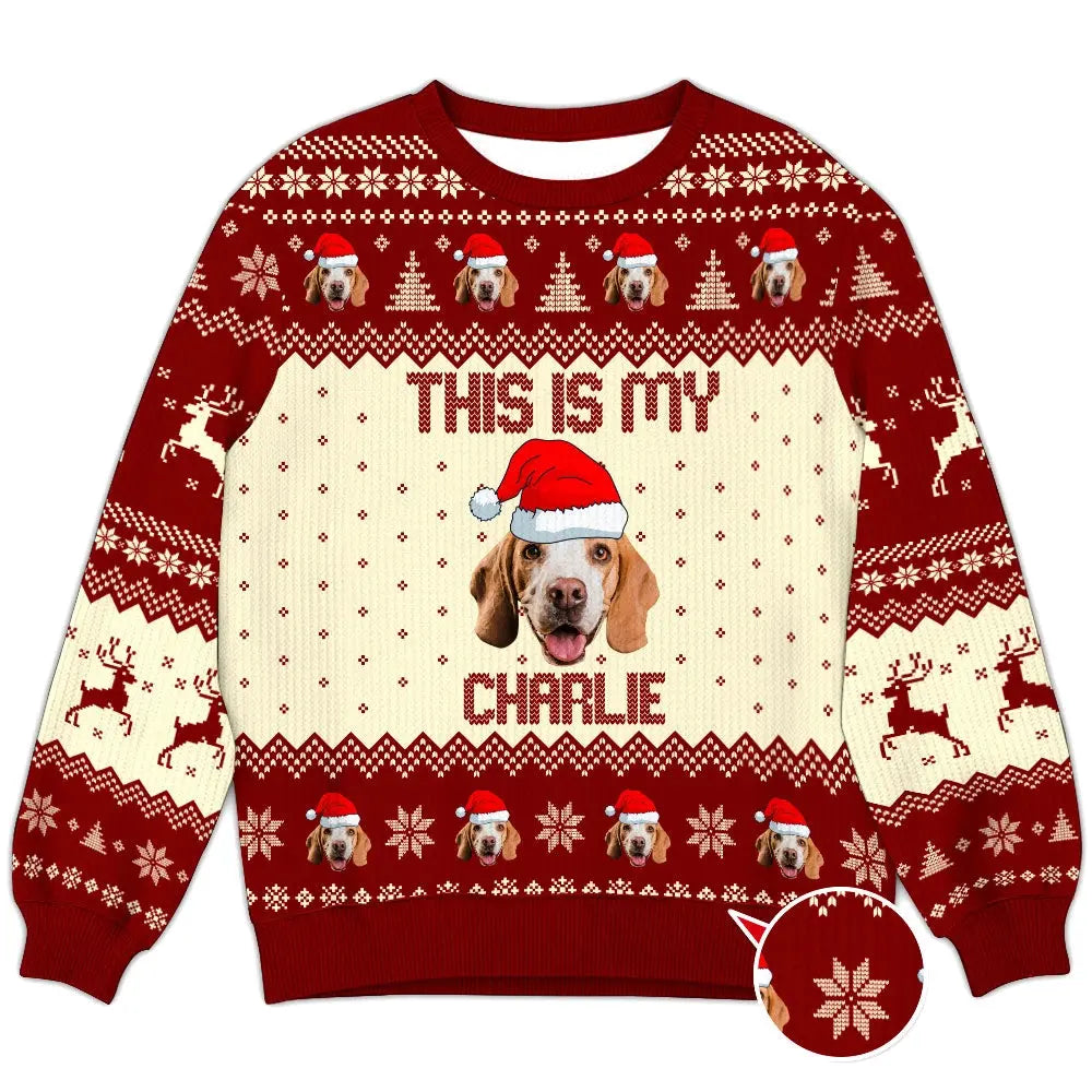 Custom Photo Ugly Sweater - Personalized Christmas Gift for Pet Lovers Duconspace