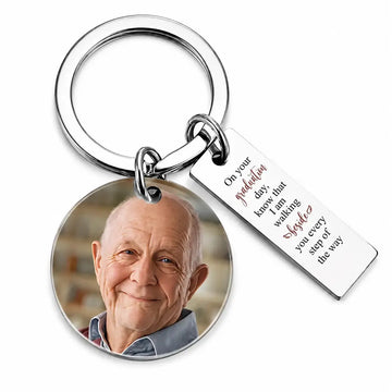 Custom Photo on Graduation Keychain - Perosnalized Gift for Him, Her Duconspace