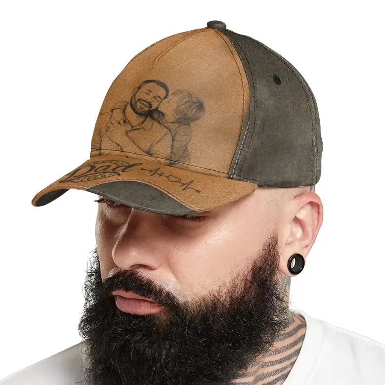 Custom Photo on Hat - Personalized Gift for Father Day Duconspace