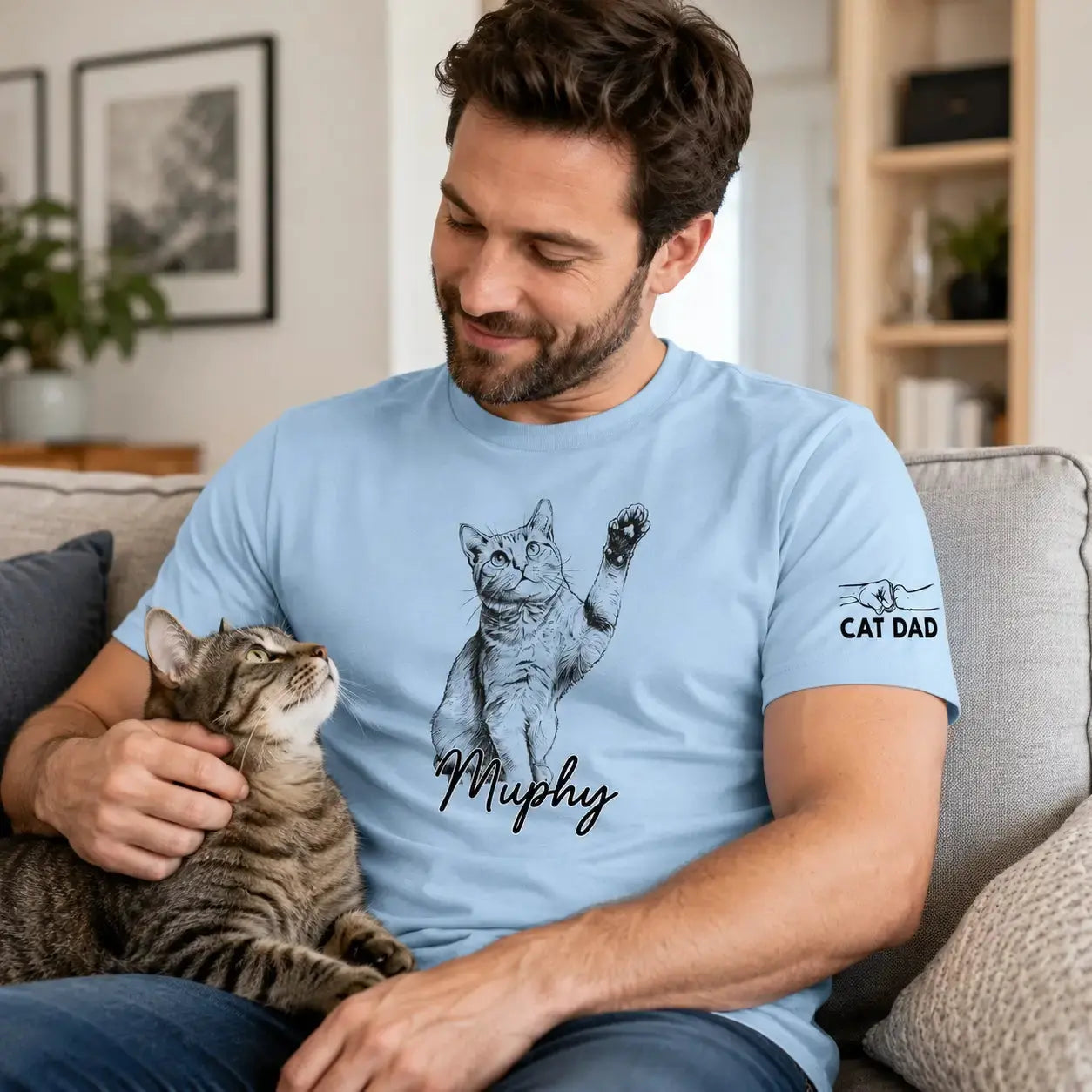 Custom Photo on Shirt - Personalized Gift for Pet Lovers Duconspace