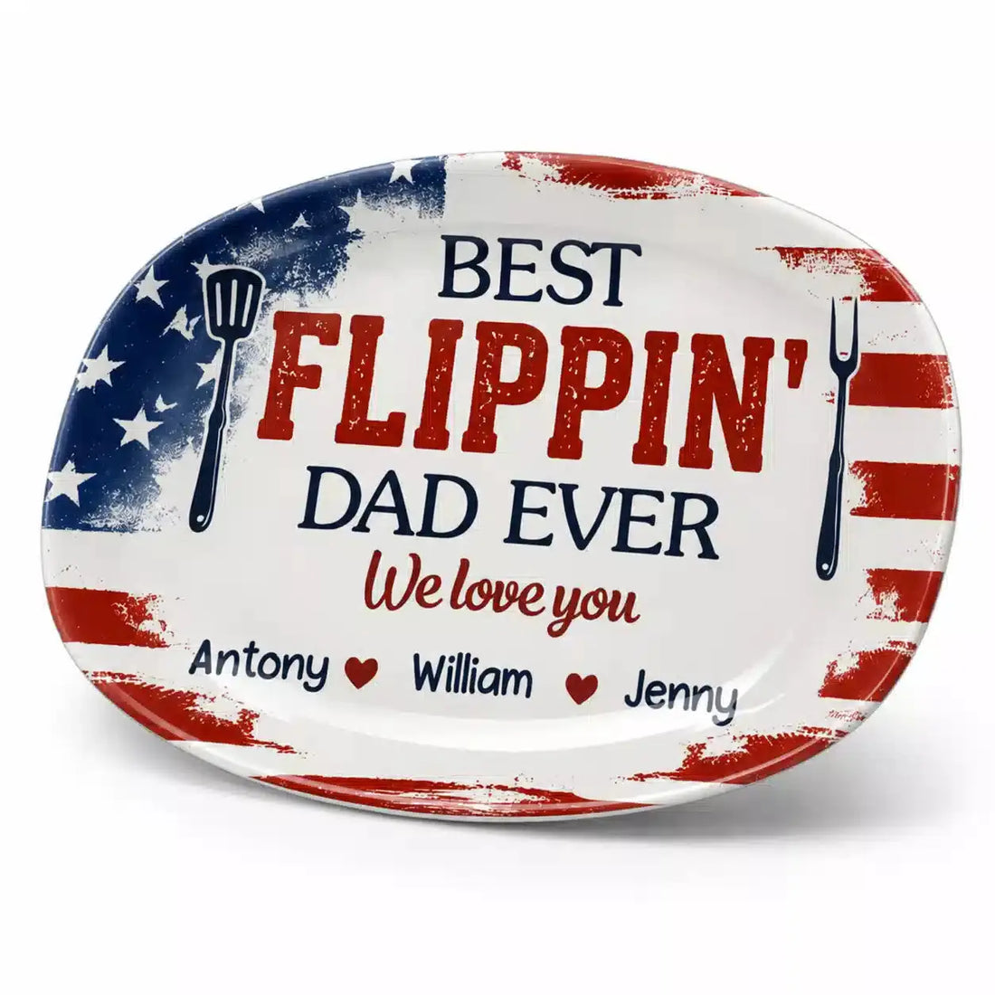 Custom Platter - Personalized Father's Day Birthday Gifts For Dad, Grandpa Duconspace