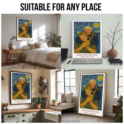 Custom Portrait Poster – Wedding Anniversary Gift for Wife