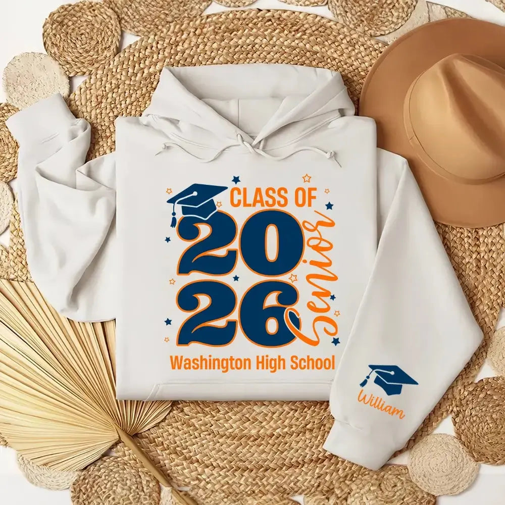 Custom Senior 2026 Shirt - Personalized Gift for Graduation Duconspace