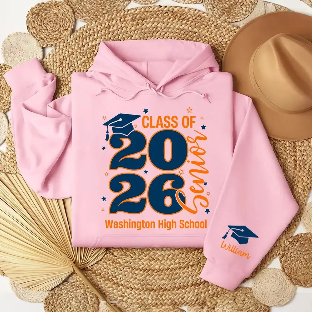 Custom Senior 2026 Shirt - Personalized Gift for Graduation Duconspace