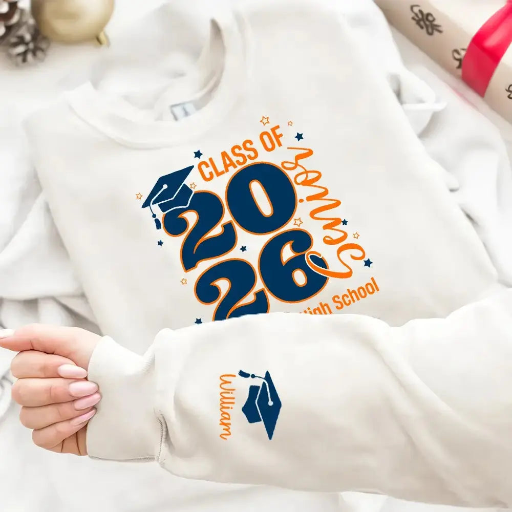 Custom Senior 2026 Shirt - Personalized Gift for Graduation Duconspace