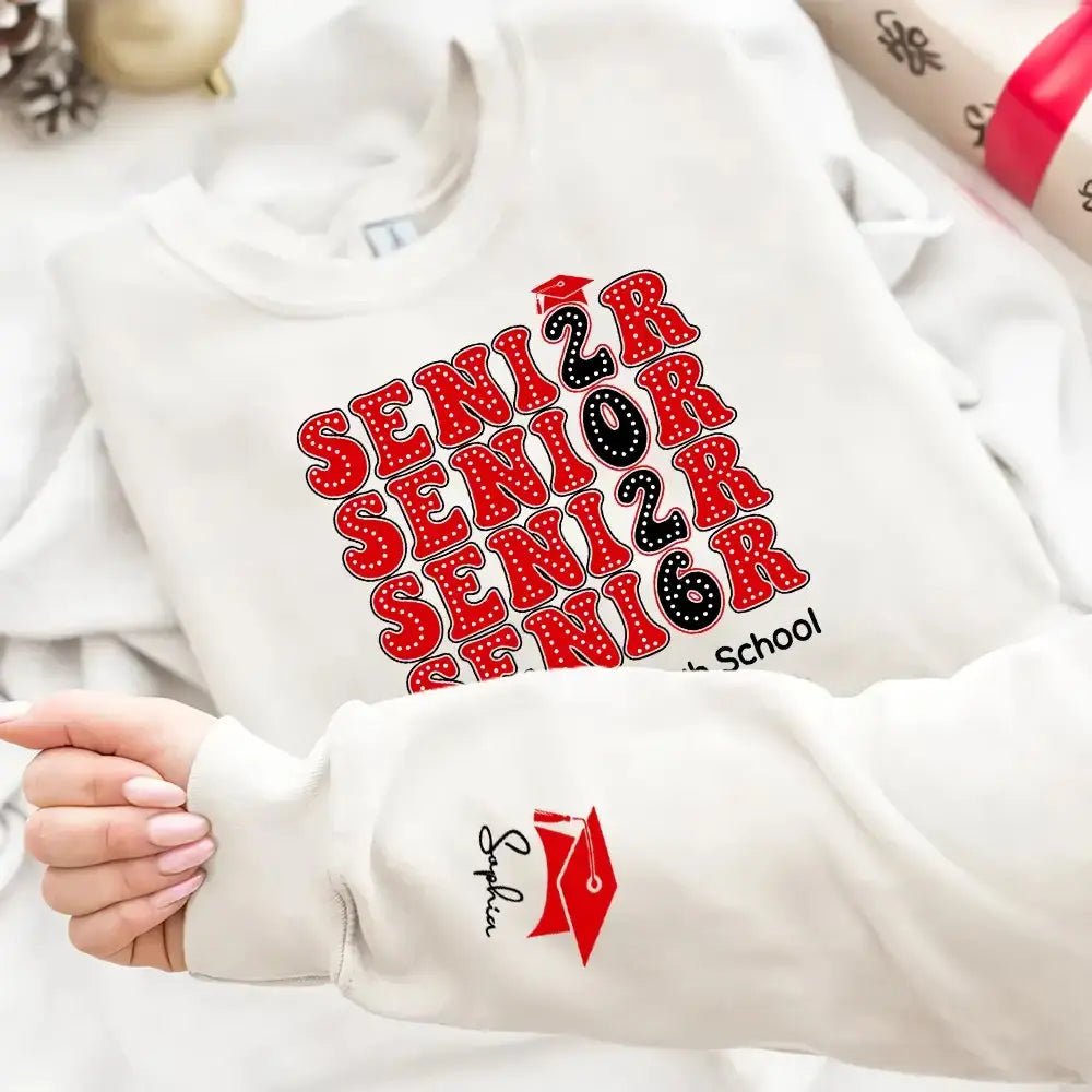 Custom Senior 2026 Shirt – Personalized Graduation Gift Duconspace