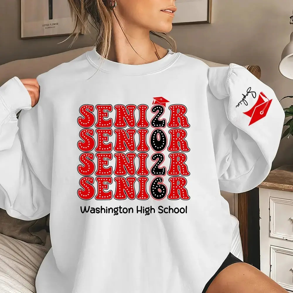 Custom Senior 2026 Shirt – Personalized Graduation Gift Duconspace