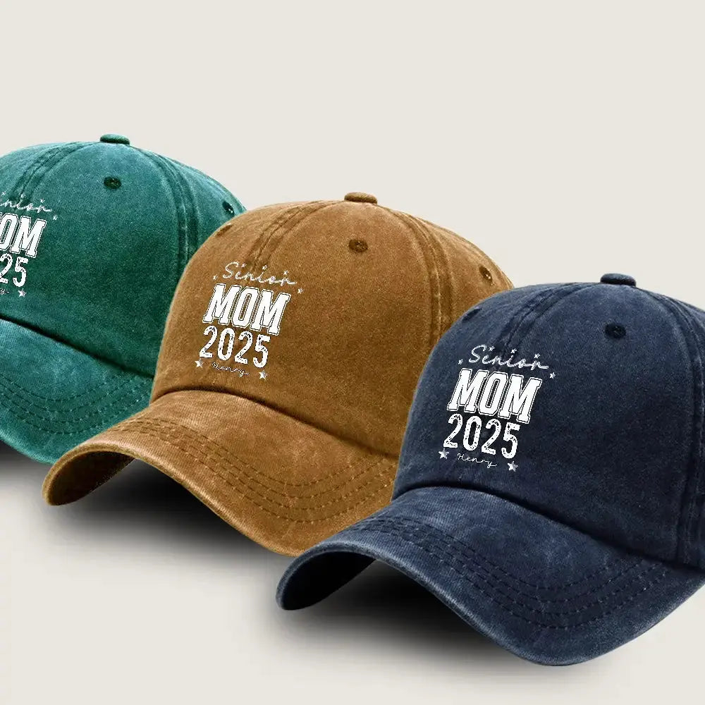Custom Senior Dad 2026 Cap - Personalised Gift for Graduation Day Duconspace
