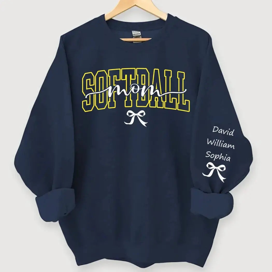 Custom Sport on Sweatshirt - Personalized Gift for Mom Duconspace