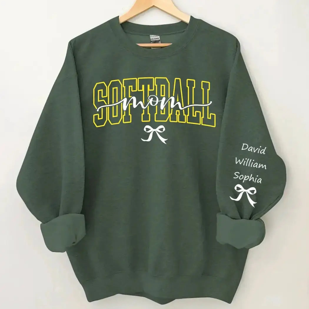 Custom Sport on Sweatshirt - Personalized Gift for Mom Duconspace
