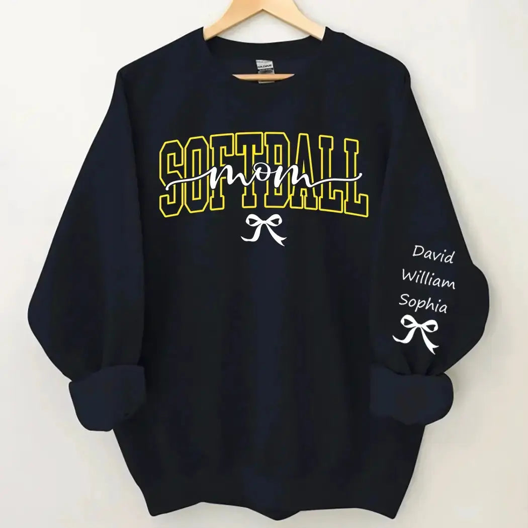 Custom Sport on Sweatshirt - Personalized Gift for Mom Duconspace