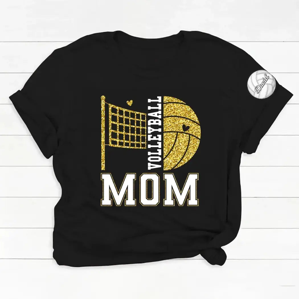 Custom Volleyball Mom Game Day Shirt - Personalized Gift for Mom Duconspace
