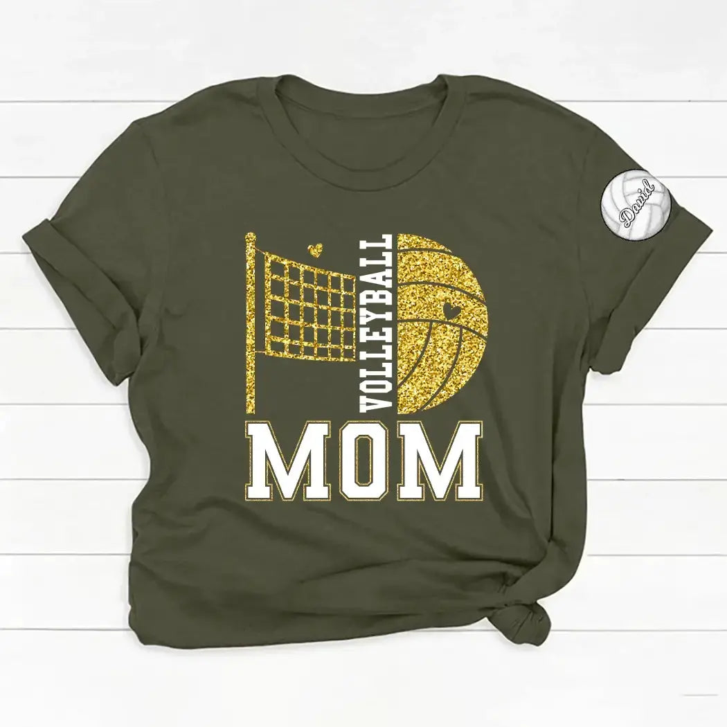 Custom Volleyball Mom Game Day Shirt - Personalized Gift for Mom Duconspace