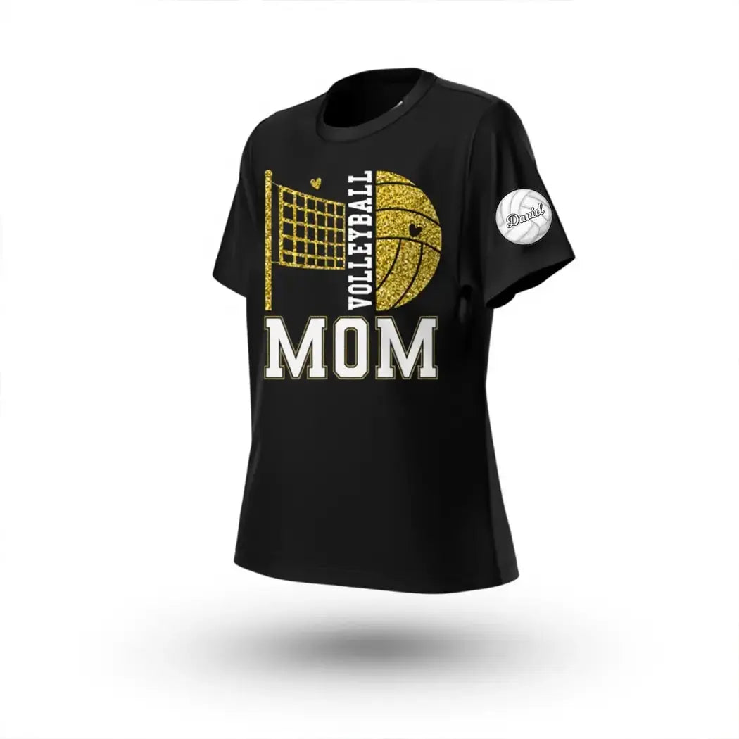 Custom Volleyball Mom Game Day Shirt - Personalized Gift for Mom Duconspace