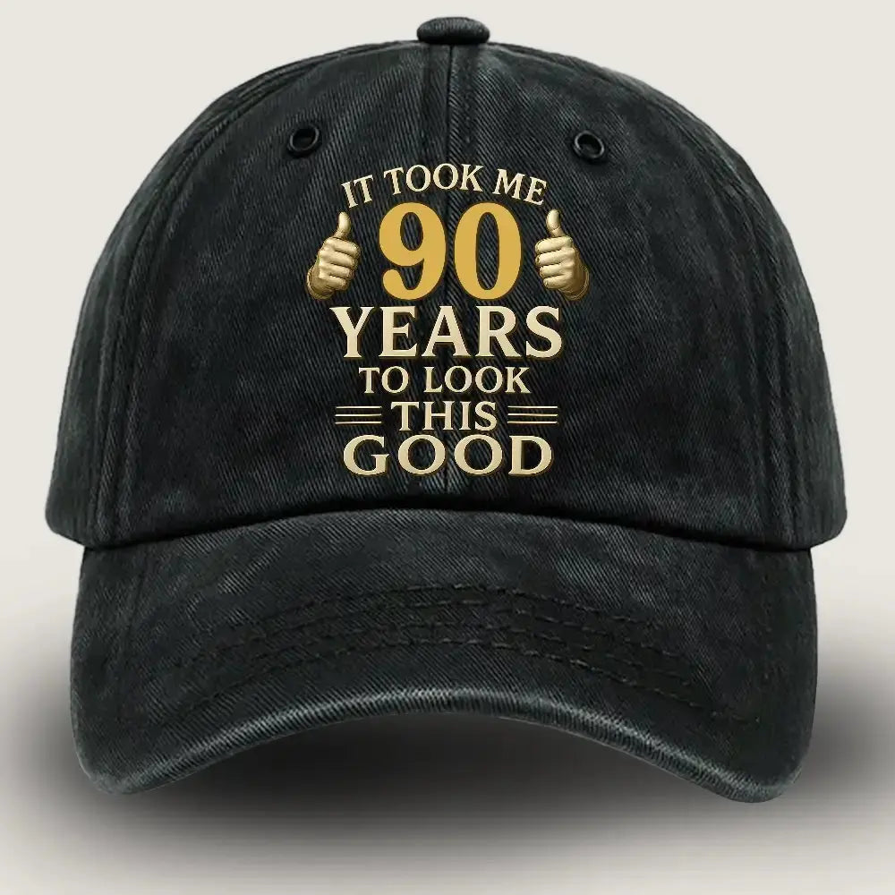 🎉 [Custom] It Took Me [Your Year] to Look This Good Baseball Cap Duconspace