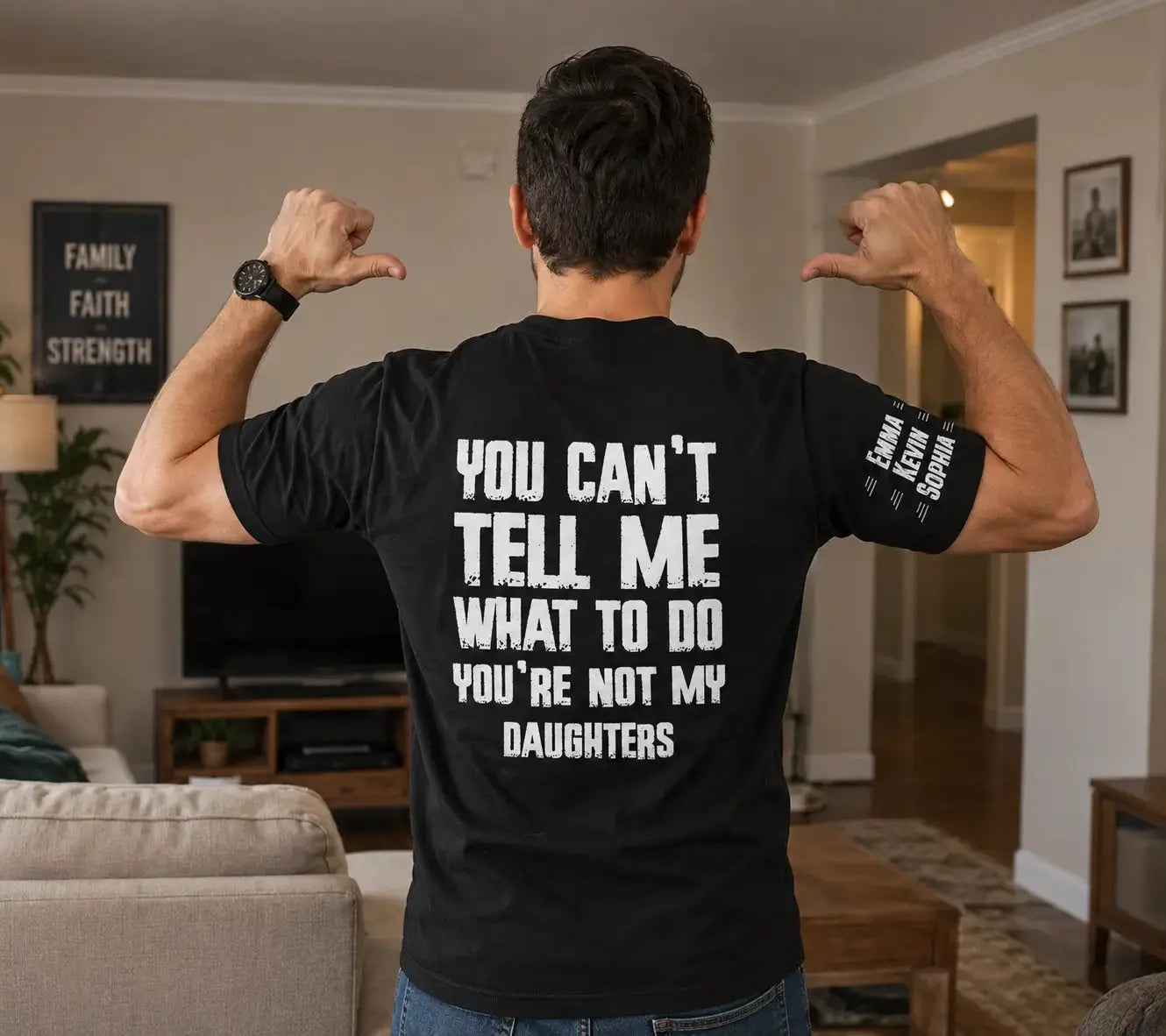 Custom You Can Not Tell Me What to Do Shirt - Meaningful Personalized Gift Duconspace