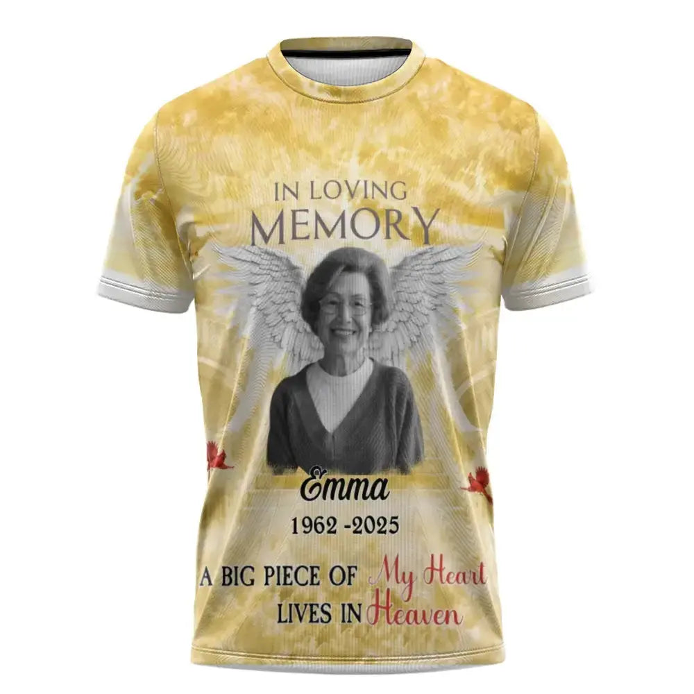 Custom in Loving Memory - Personalized Shirt for Memorial Day