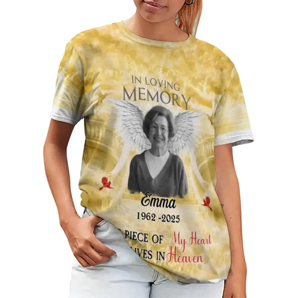 Custom in Loving Memory - Personalized Shirt for Memorial Day