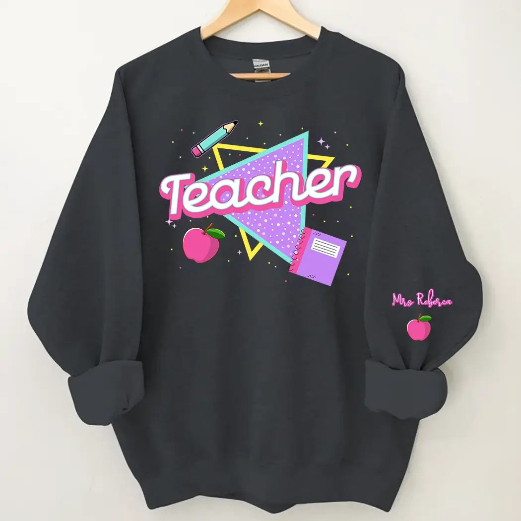 Cute Teacher Shirt 80's 90's Back To School Gift Shirt