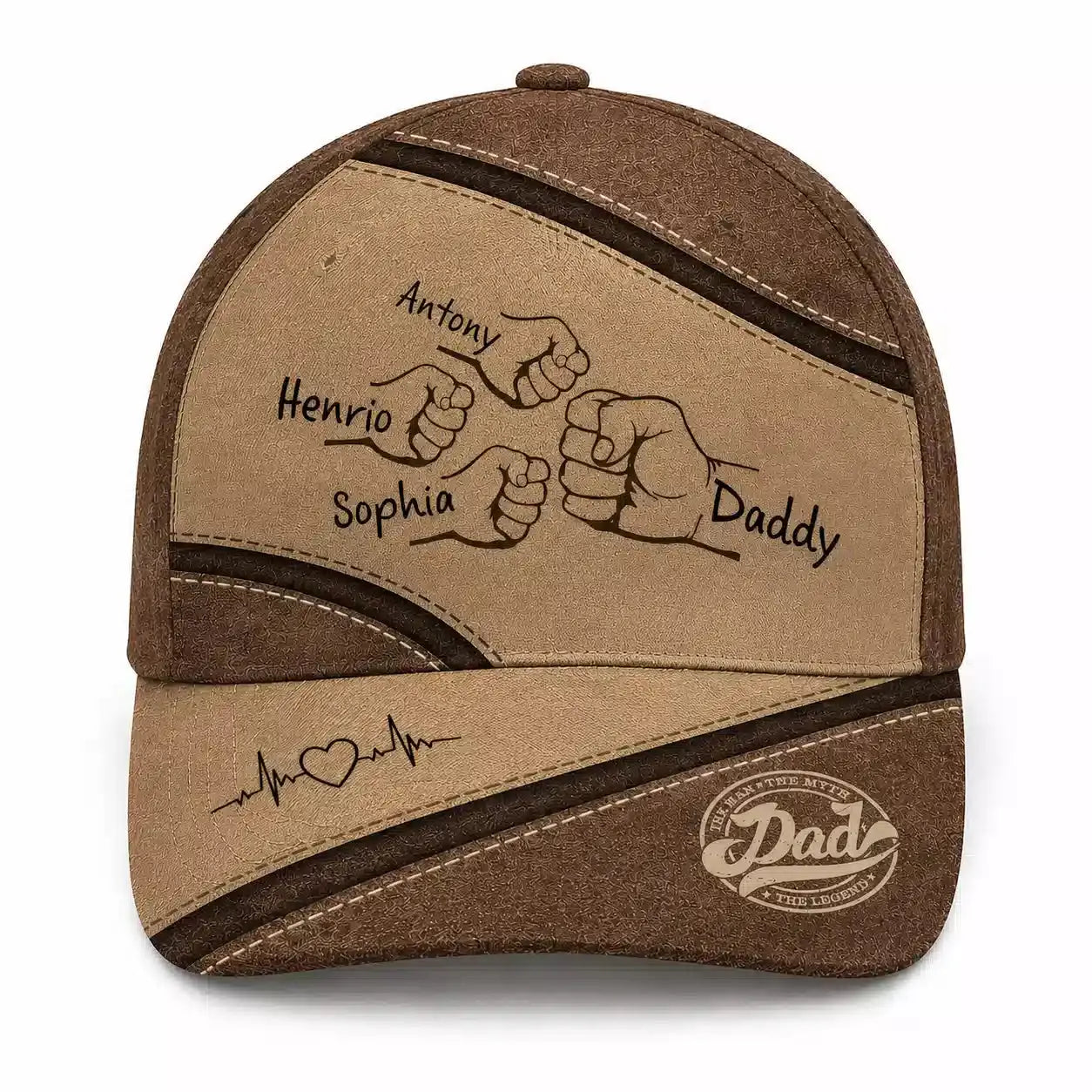 Dad The Man The Myth The Legend Classic Cap, Gift for Dad, Grandpa & Husband Duconspace