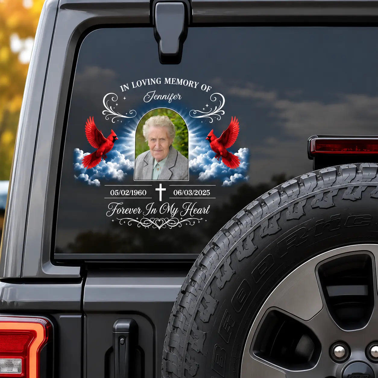 Decal In Loving Memory Memorial Human Custom Gifts Duconspace