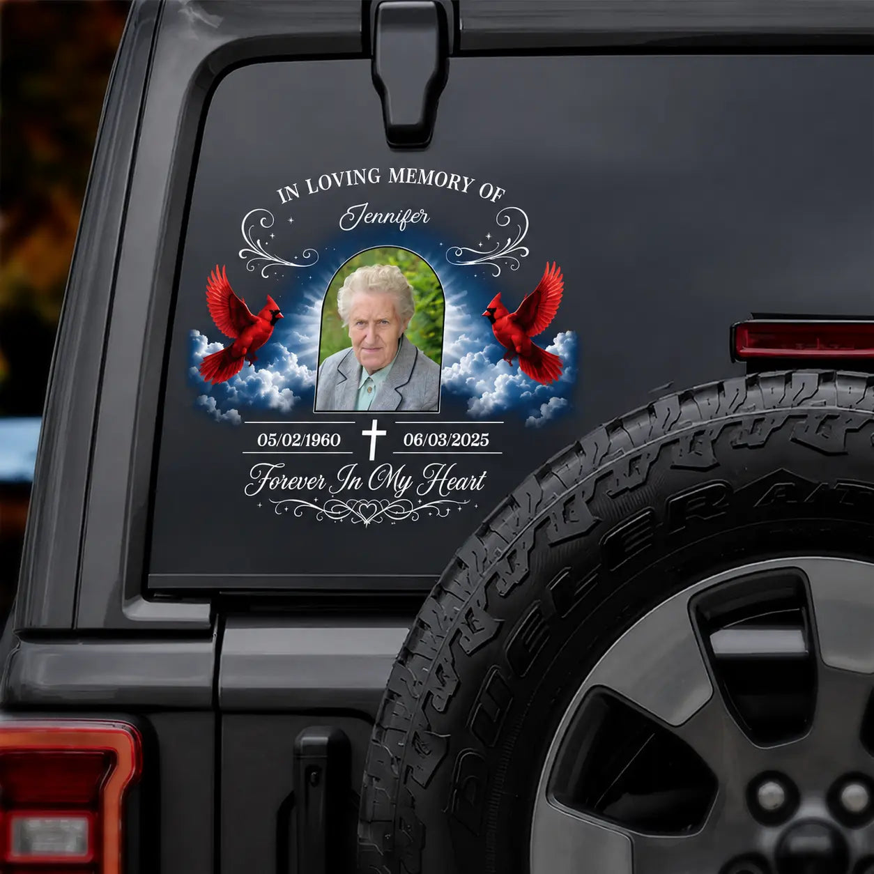 Decal In Loving Memory Memorial Human Custom Gifts Duconspace