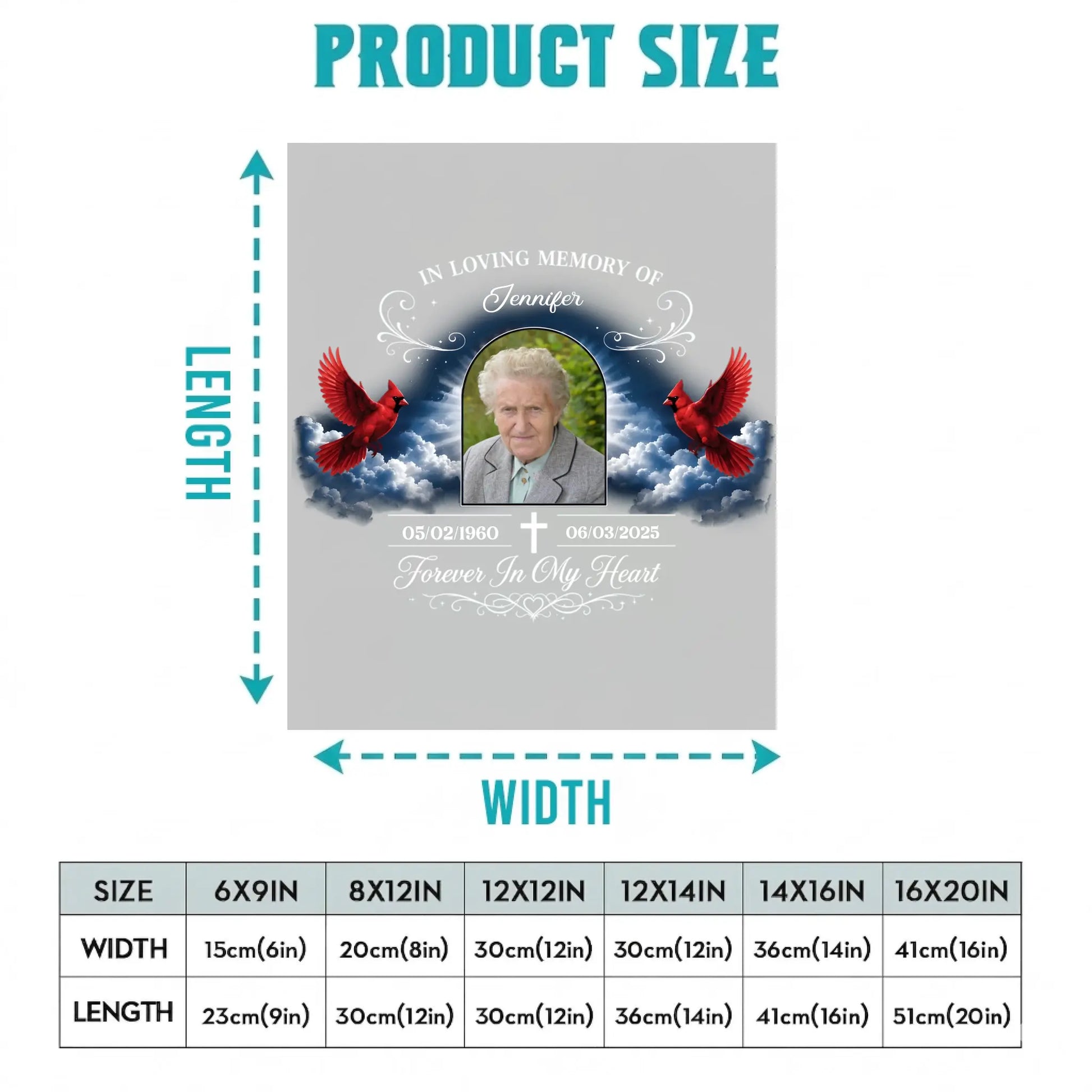 Decal In Loving Memory Memorial Human Custom Gifts Duconspace