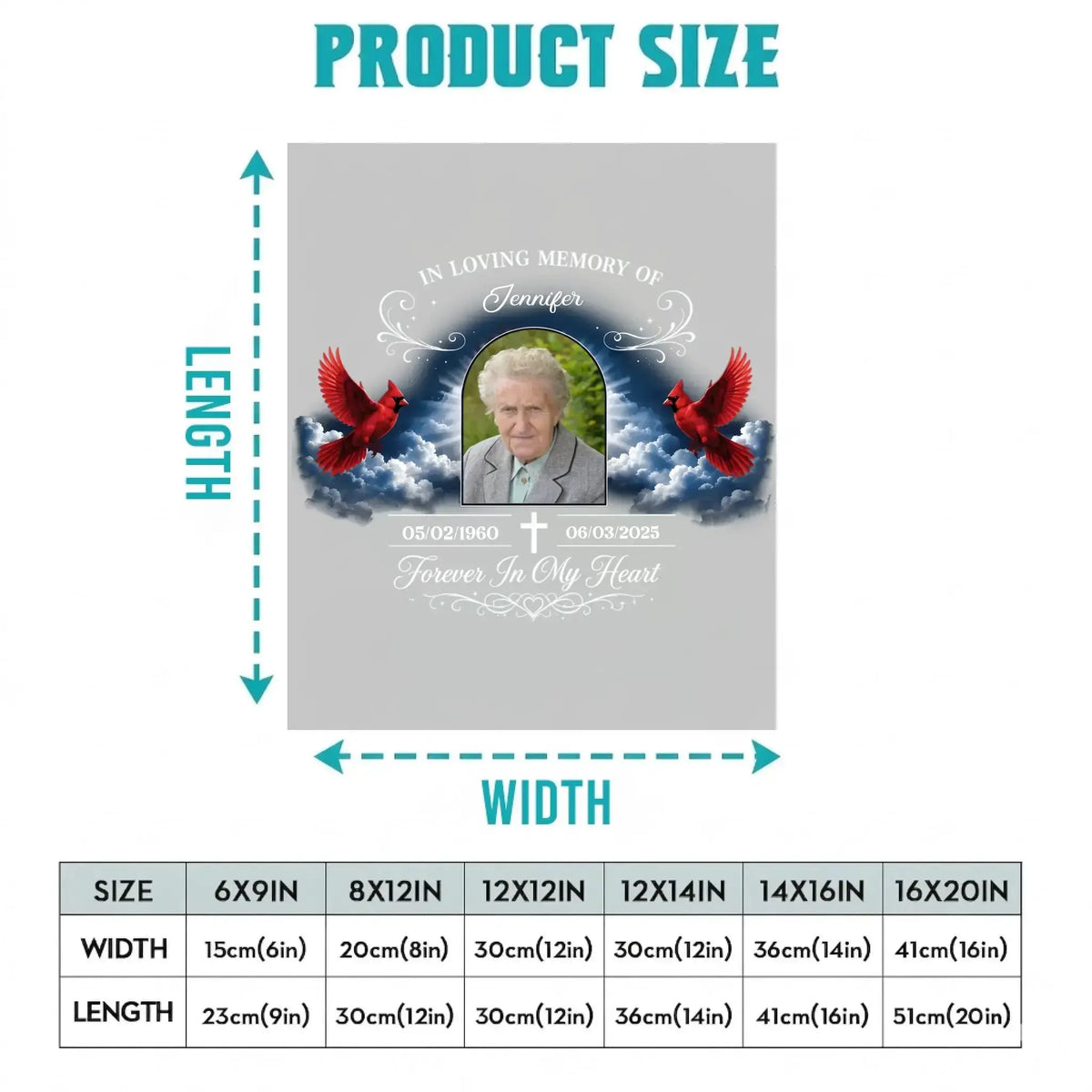 Decal In Loving Memory Memorial Human Custom Gifts Duconspace