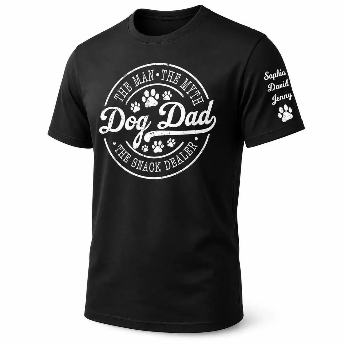 Dog Dad the Man the Myth the Snack Dealer Funny Shirt Duconspace