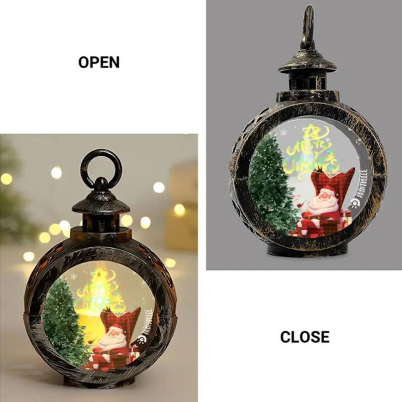 Custom Ornament My Favorite Part of Christmas is Family - Personalized Candlelight Lantern Ornament - Perfect Christmas Gift for Family Members