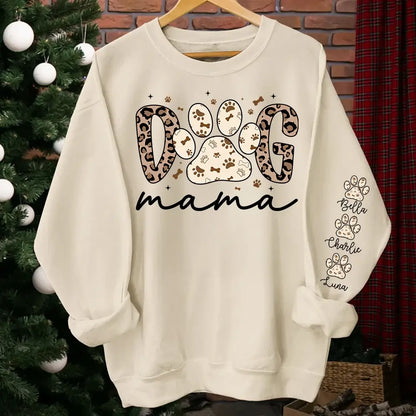 Fierce, Faithful, Dog Mama – Retro Leopard Print Design, Perfect Mother’s Day Gift for Stylish Dog Moms & Mamas