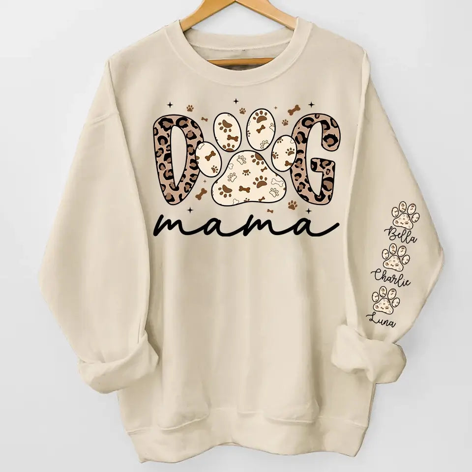 Fierce, Faithful, Dog Mama – Retro Leopard Print Design, Perfect Mother’s Day Gift for Stylish Dog Moms & Mamas