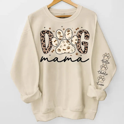 Fierce, Faithful, Dog Mama – Retro Leopard Print Design, Perfect Mother’s Day Gift for Stylish Dog Moms & Mamas