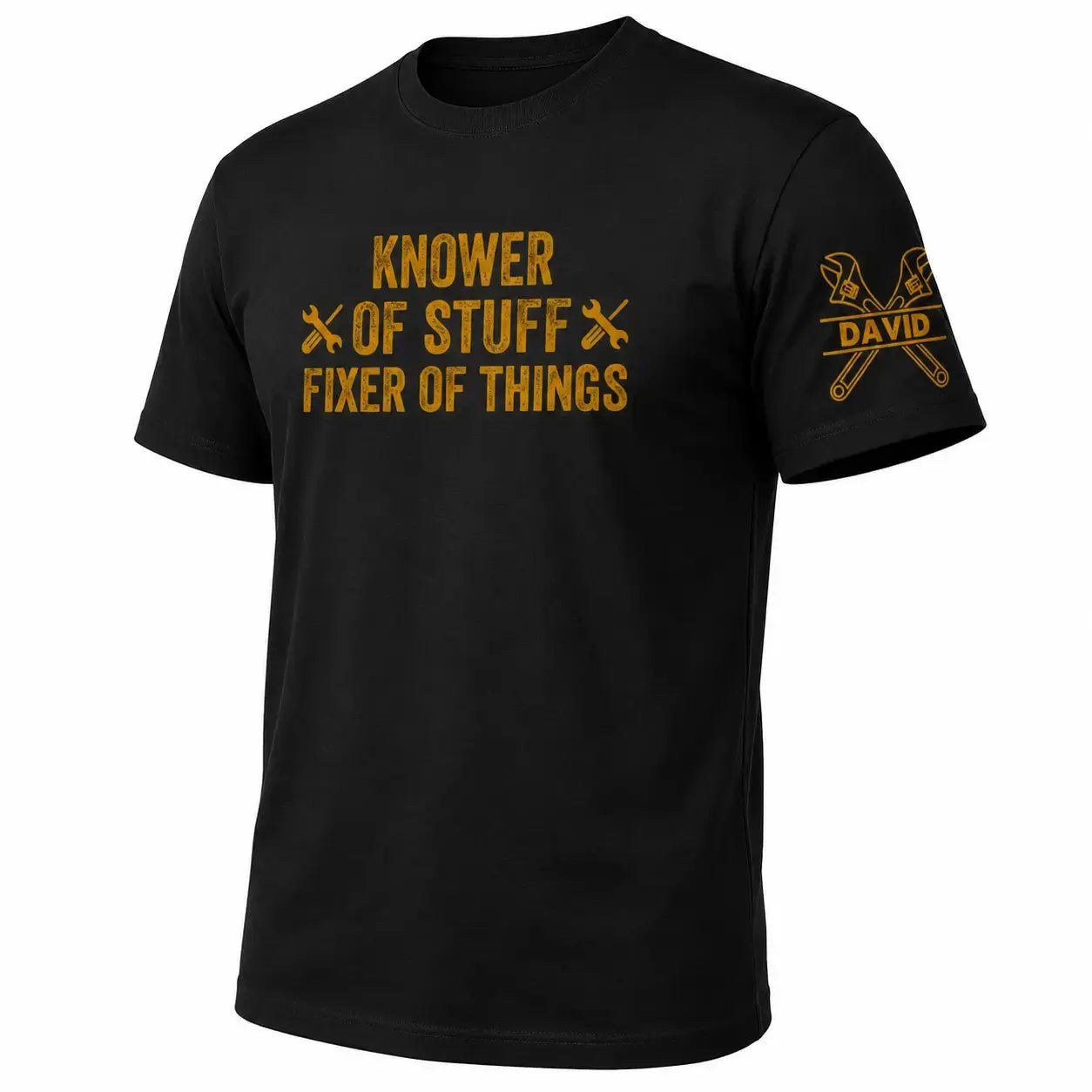 Fixer and Knower Shirt - Personalized Gift for Dad, Grandpa