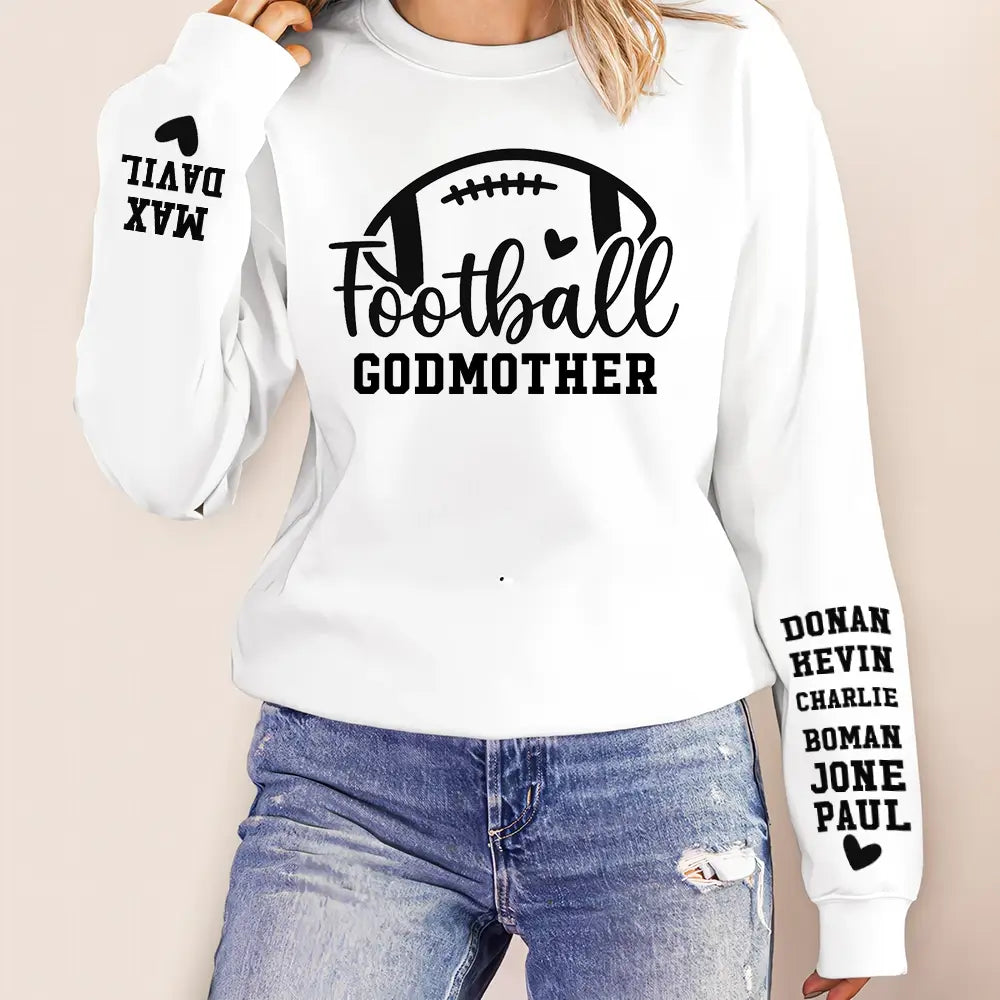 Football Family Custom - Personal Sweatshirt Gift for Game Day