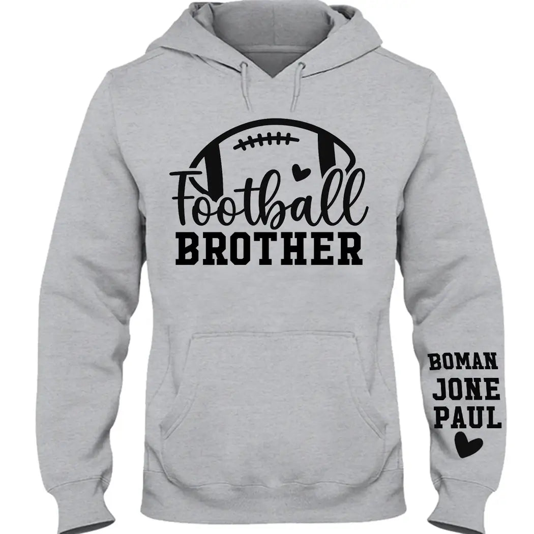 Football Family Custom - Personal Sweatshirt Gift for Game Day