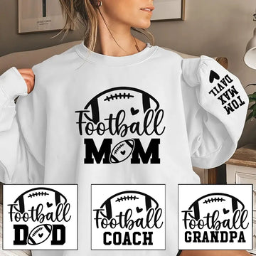 Football Family Custom - Personal Sweatshirt Gift for Game Day