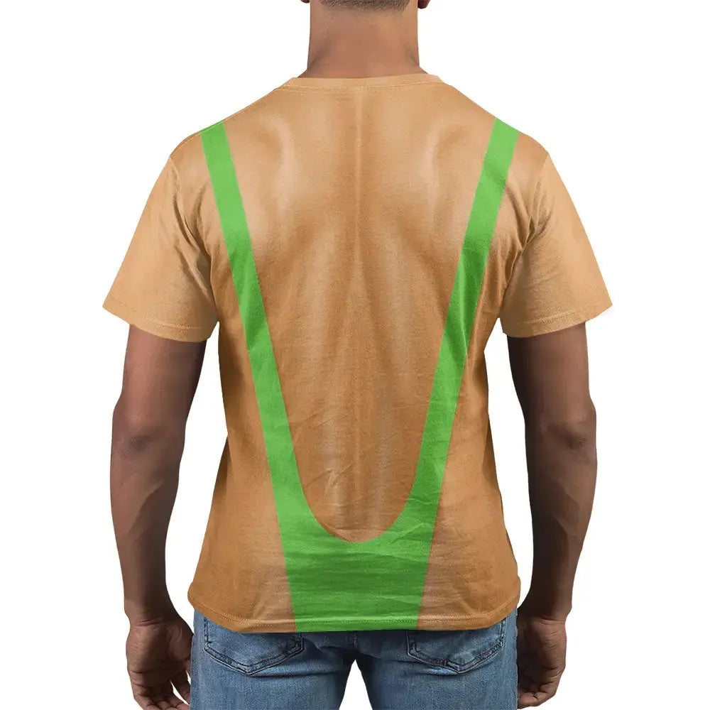 Funny Hairy Chest Graphic Shirt - Personalized Gift for Men