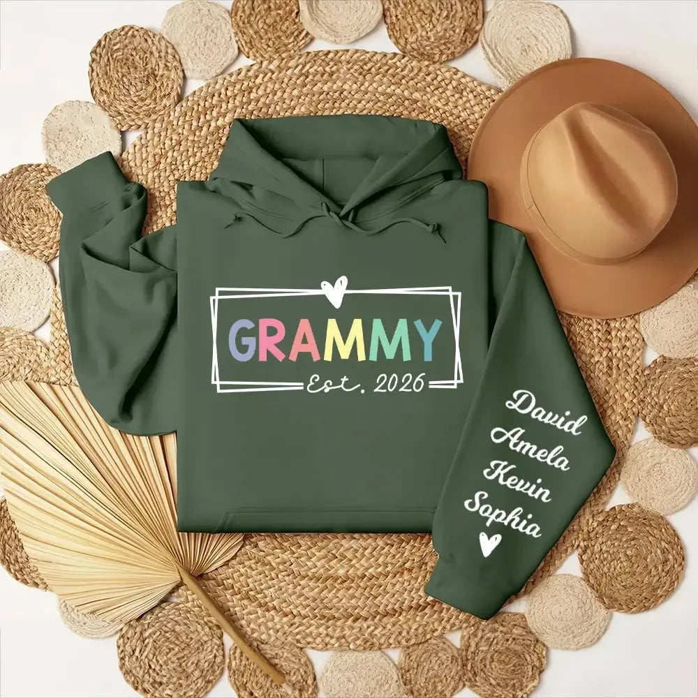 Grammy Est 2026 Sweatshirt – Meaningful Gift for Grandma Duconspace