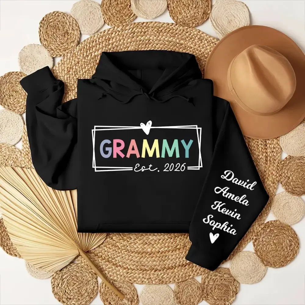 Grammy Est 2026 Sweatshirt – Meaningful Gift for Grandma Duconspace