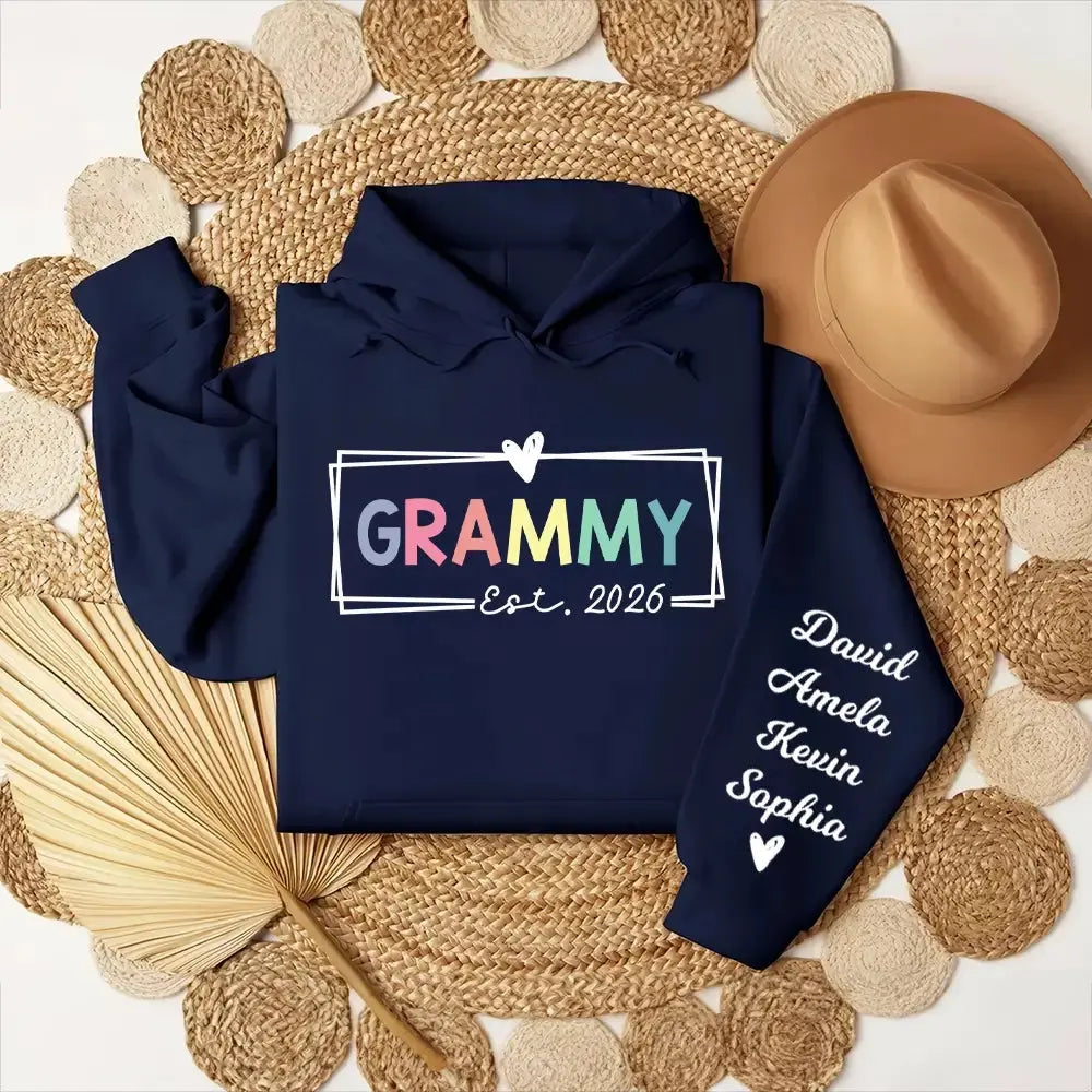 Grammy Est 2026 Sweatshirt – Meaningful Gift for Grandma Duconspace