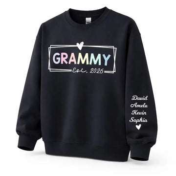 Grammy Est 2026 Sweatshirt – Meaningful Gift for Grandma Duconspace