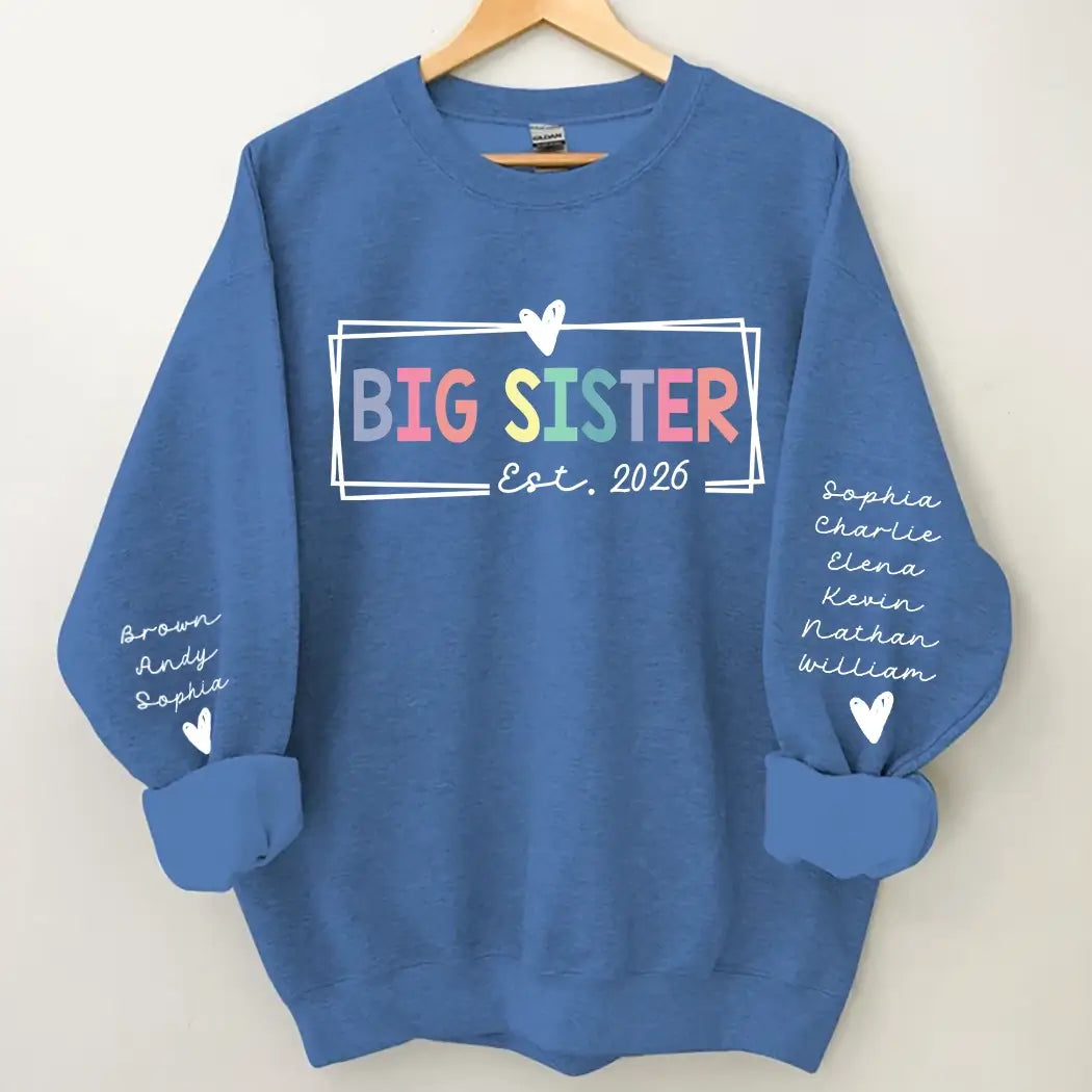 Grandma Est 2026 Promoted To Grandma 2026 For Grandmother Sweatshirt