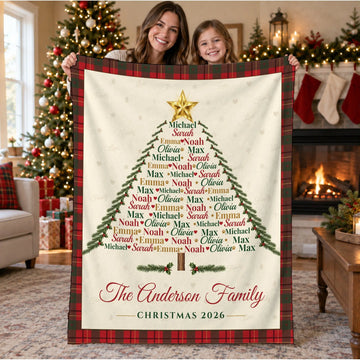 HB-OCT26-005_01-hero-family Custom Family Name Christmas Tree Blanket