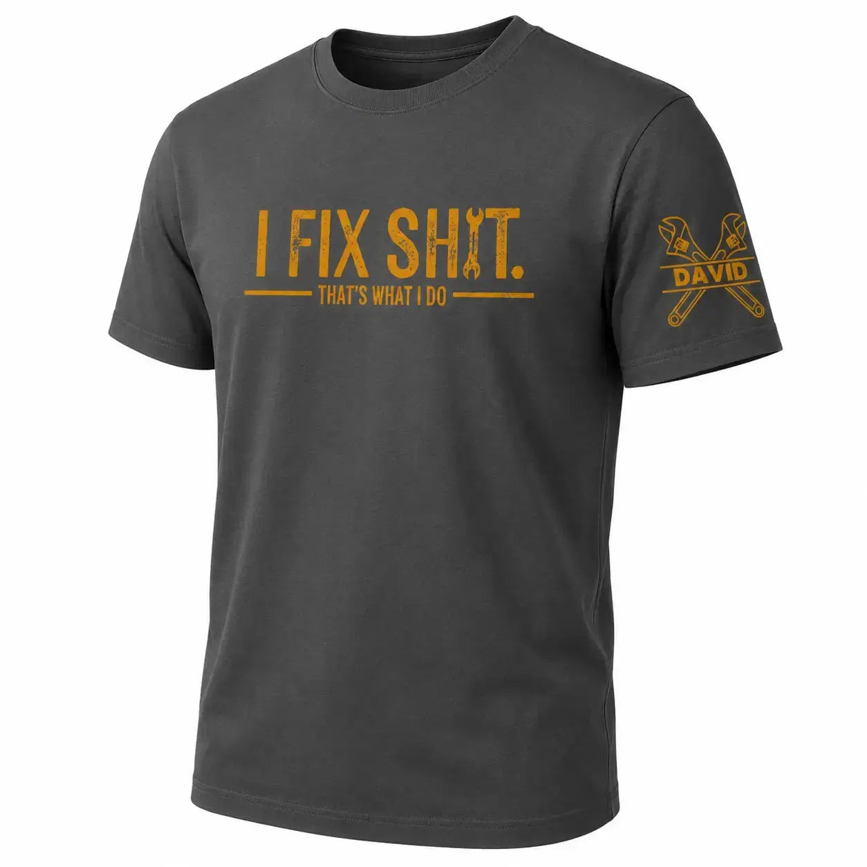 I Fix Sh!t That's What I Do Shirt - Personalized Gift for Dad, Grandpa